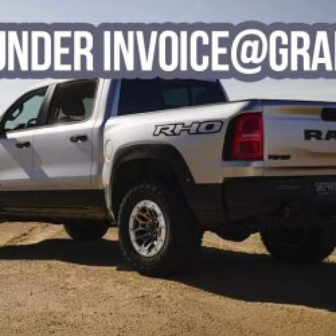 2025 Ram RHO Orders Open Now! 4% Under Invoice on any RHO Order @ Granger Motors